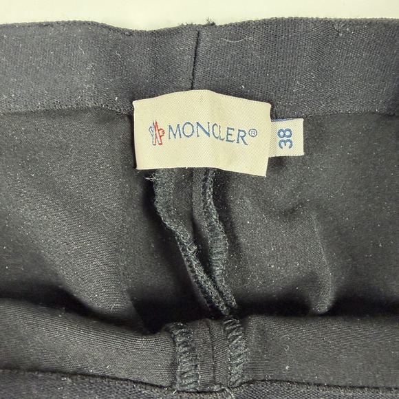 Moncler Women's Black Tights With Zipper Pocket IT 38 00 - Picture 3 of 5